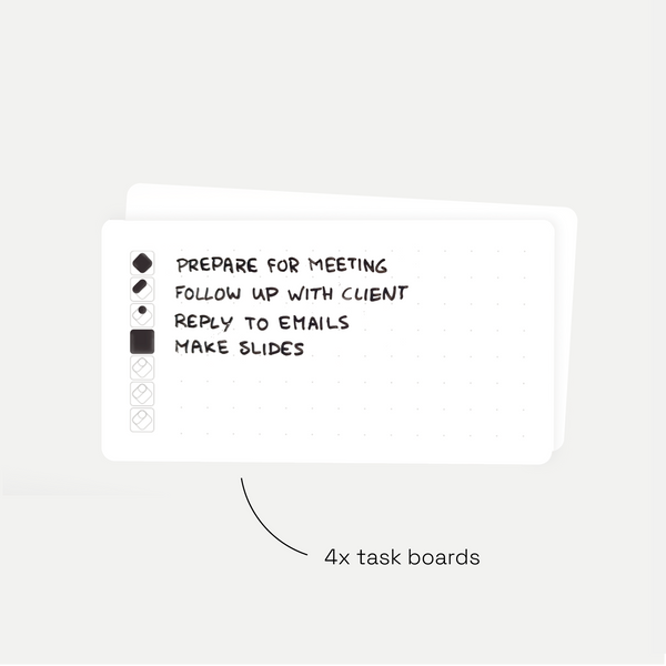 ZONE Task Boards | 4-pack (Pre-Order)