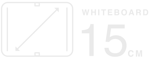 Whiteboard 15 cm